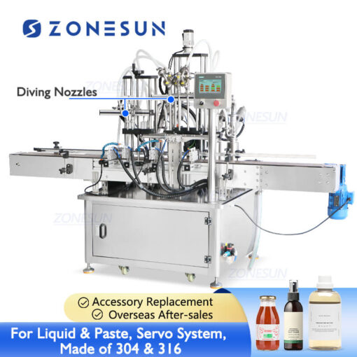Servo Liquid Paste Filling Machine