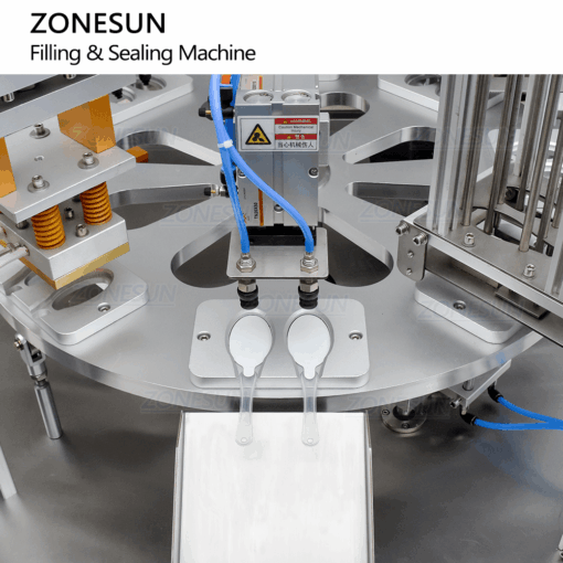 Rotary Honey Spoon Filling Sealing Machine - Image 9