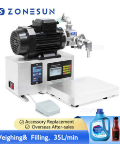 Semi Automatic Rotor Pump Weighing Filling Machine