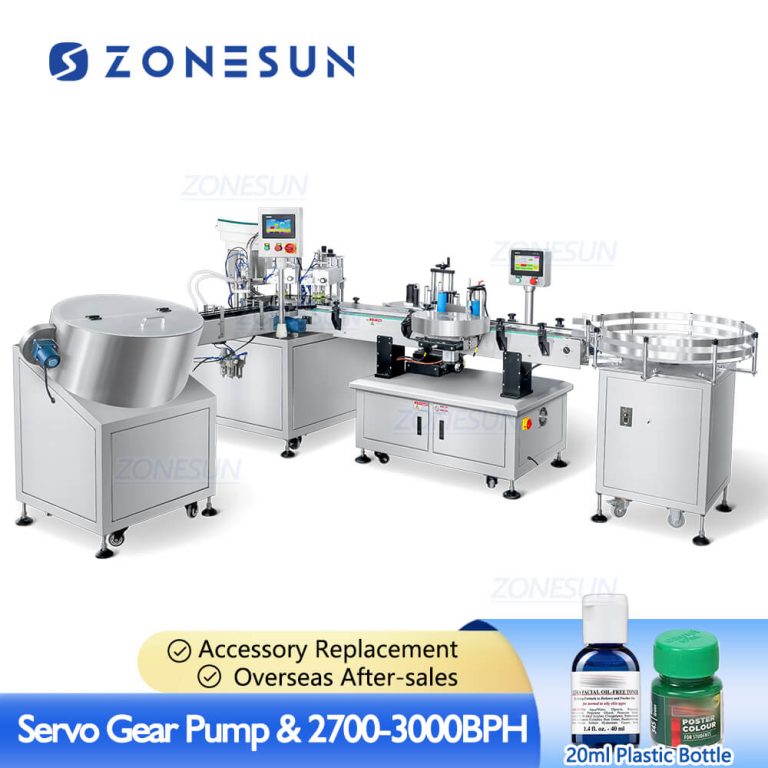small bottle filling production line z1