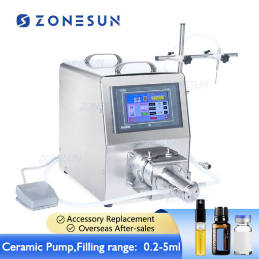 Small Volume Ceramic Pump Liquid Filling Machine