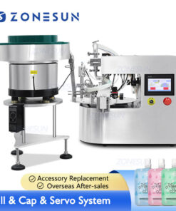 Tabletop Spout Pouch Filling Capping Machine