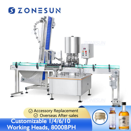8 Heads ROPP Capping Machine
