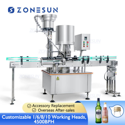 4 Heads ROPP Capping Machine