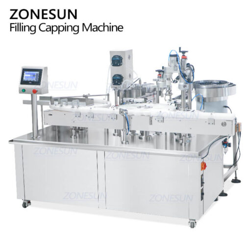 Liquid Bottles Automatic Filling Capping Machine - Image 2