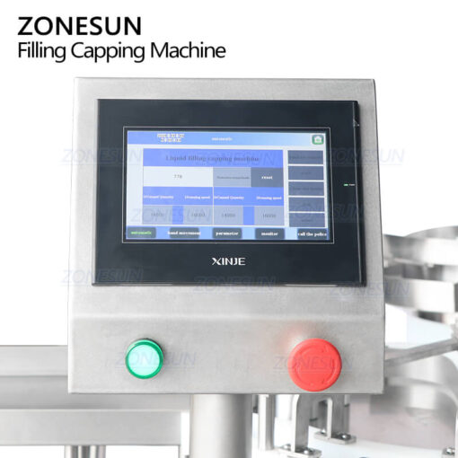 Liquid Bottles Automatic Filling Capping Machine - Image 4