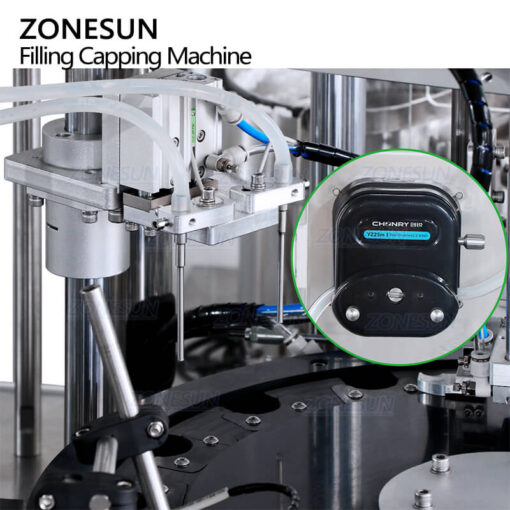 Monoblock Small Bottles Filling Capping Machine - Image 4