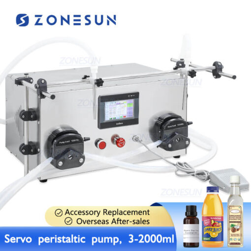Servo Peristaltic Pump Liquid Filling Machine