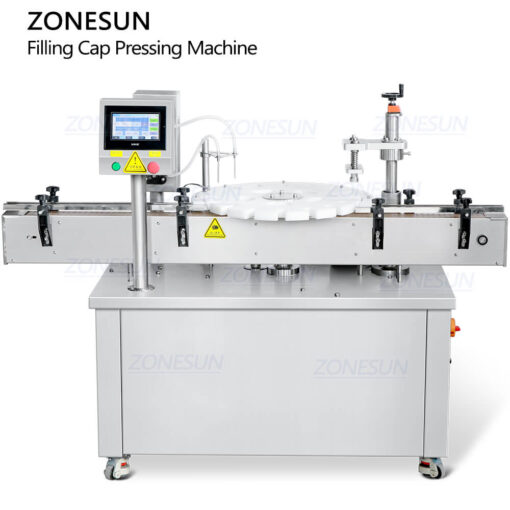 Perfume Filling Cap Pressing Machine - Image 2