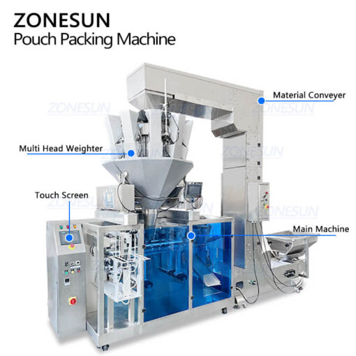Granule Weighing Pouch Filling Sealing Machine - Image 2