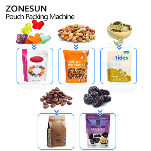 Granule Weighing Pouch Filling Sealing Machine - Image 3