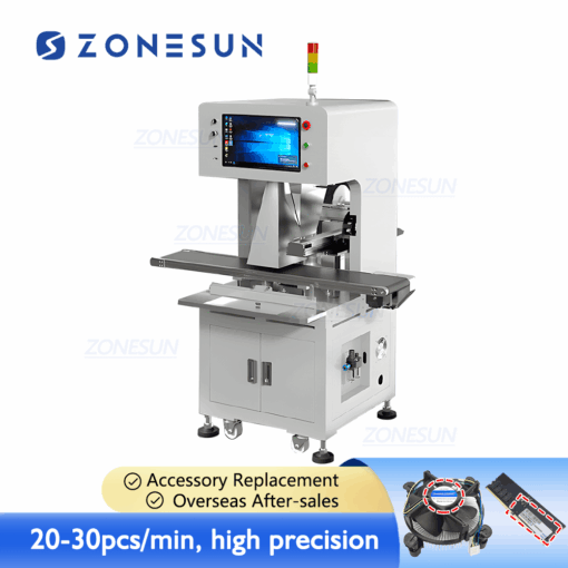 CCD Dual Vision Inspection Flat Labeling Machine