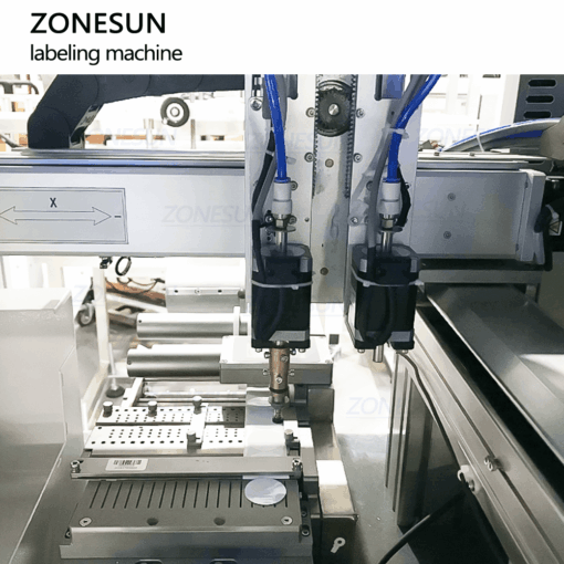 CCD Dual Vision Inspection Flat Labeling Machine - Image 4