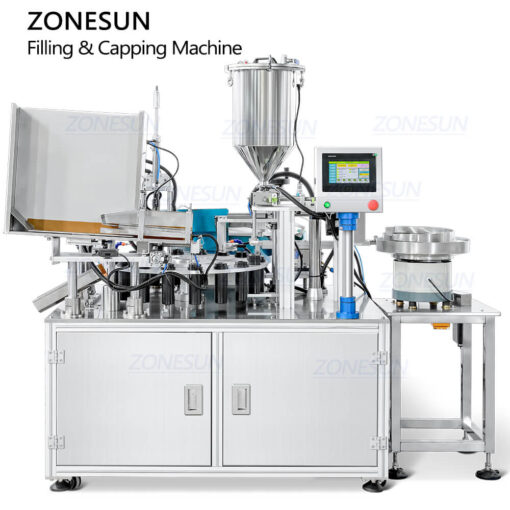 Automatic Mascara Tube Filling Capping Machine - Image 2