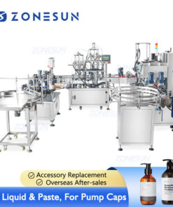 Cosmetic Trigger Spray Bottles Filling Line