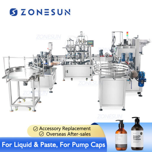 Cosmetic Trigger Spray Bottles Filling Line