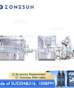 High Speed Oil Filling Capping Machine