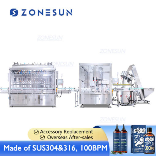 High Speed Oil Filling Capping Machine