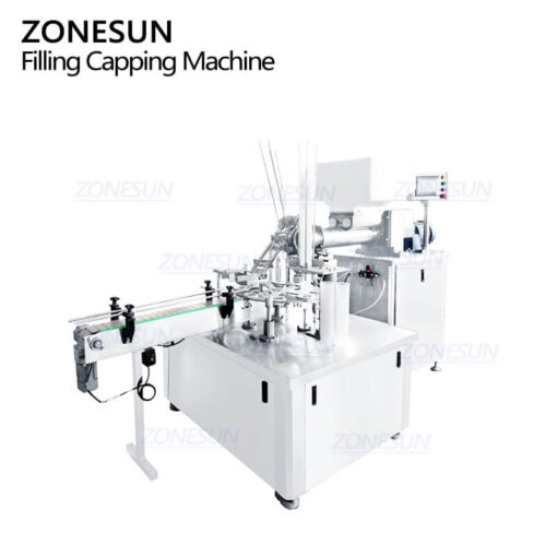 Rotary Crystal Mud Cup Filling Sealing Machine - Image 2