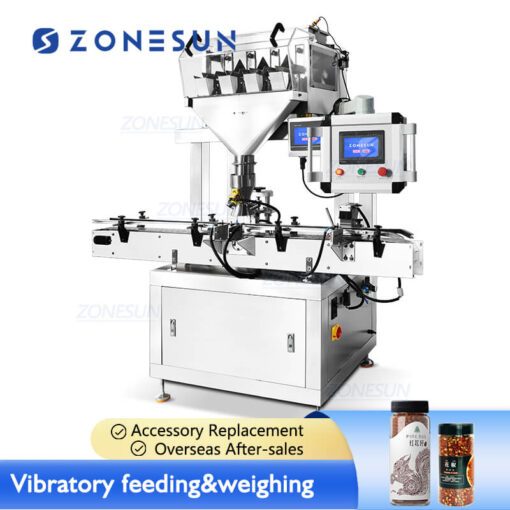 Bottles Granule Weighing Filling Machine