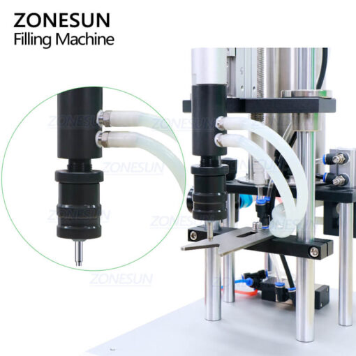 Fully Pneumatic Vacuum Perfume Filling Machine - Image 4