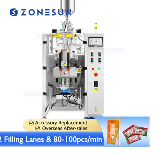Sauce Sachet Vertical Form Filling Sealing Machine
