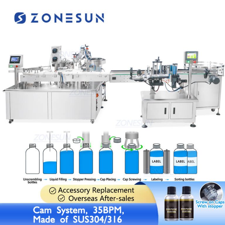 automatic small bottle filling line z1