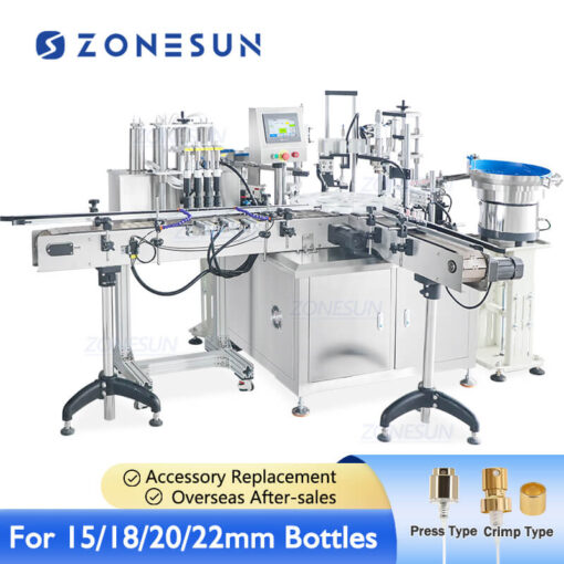 Rotary Perfume Filling Capping Machine