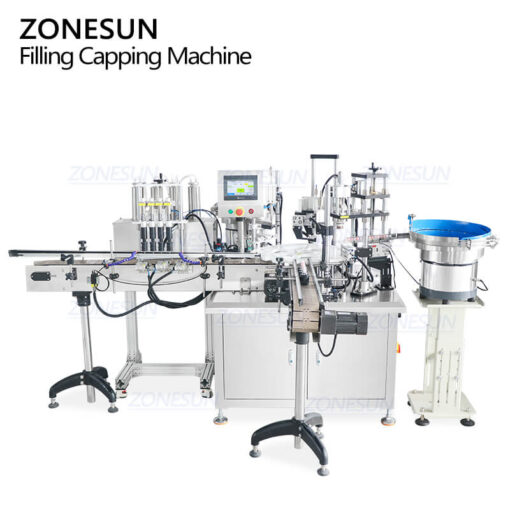 Rotary Perfume Filling Capping Machine - Image 2