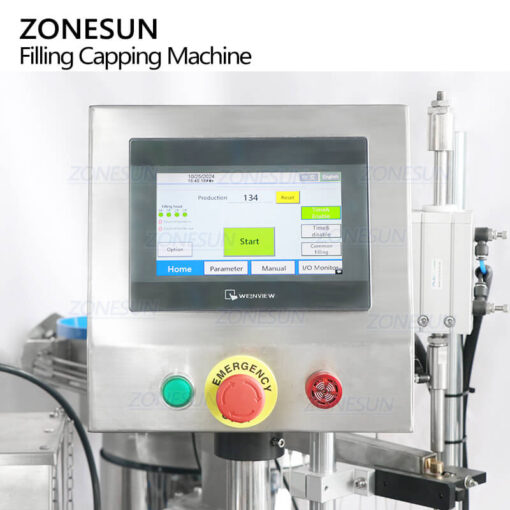Rotary Perfume Filling Capping Machine - Image 3