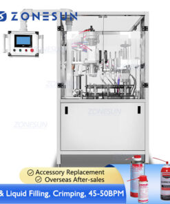 BOV Aerosol Can Filling Capping Machine