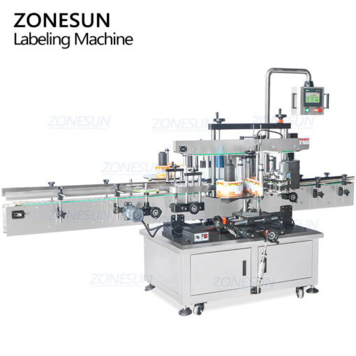 Automatic Double Sides Flat Bottles Labeling Machine - Image 2