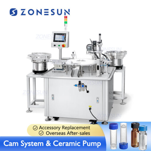 Test Tube Monoblock Filling Capping Machine