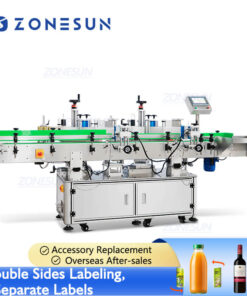 Double Side Round Bottle Labeling Machine