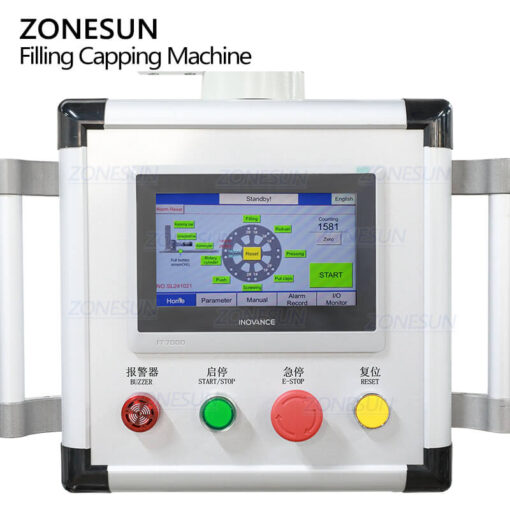 Roller Ball Bottle Filling Capping Machine - Image 5