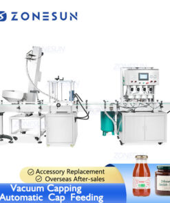 Linear Vacuum Capping Machine