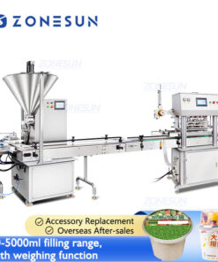 Fruit Paste Cup Filling Sealing Machine