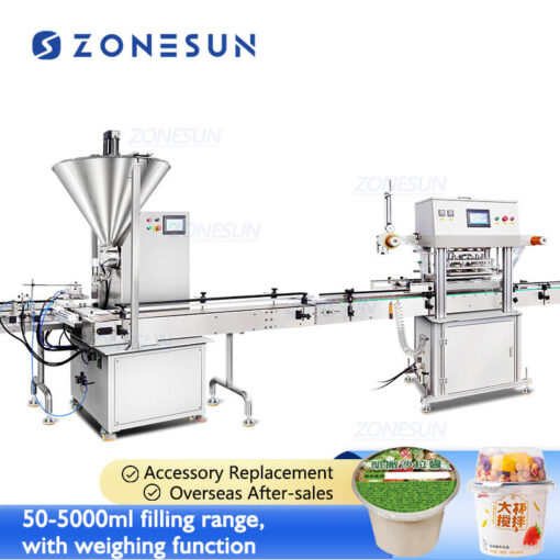 Fruit Paste Cup Filling Sealing Machine