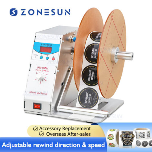 Automatic Label Rewinder