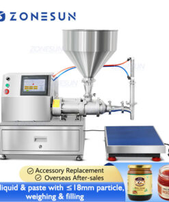 Twin-Screw Pump Paste Filling Machine