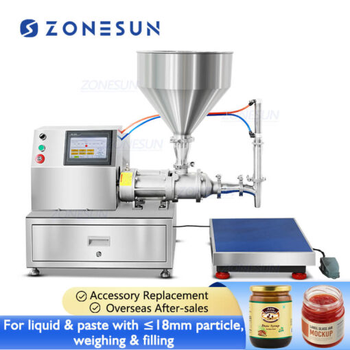 Twin-Screw Pump Paste Filling Machine