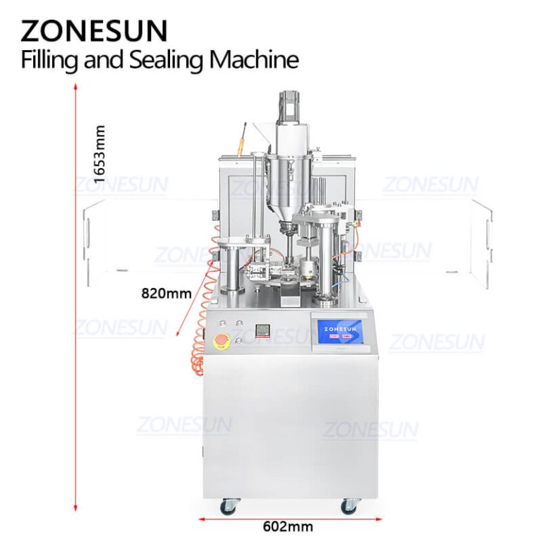 powder filling and cup sealing machine z1