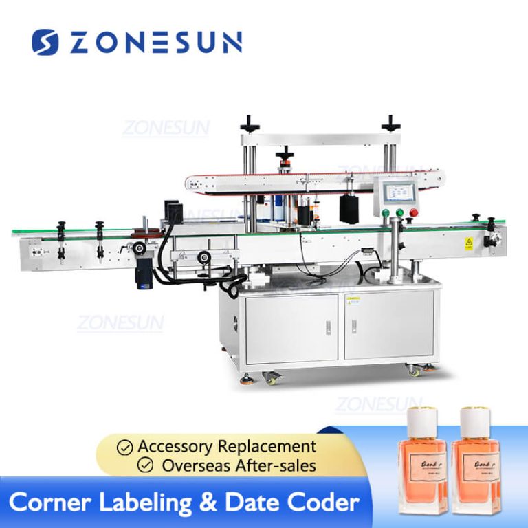 square bottle corner labeling machine z1