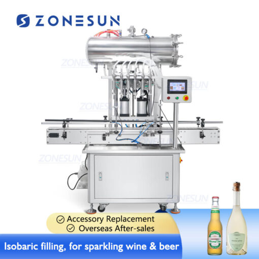 Sparkling Wine Overflow Filling Machine