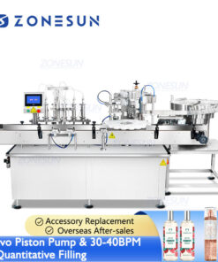 Cosmetic Spray Bottles Filling Capping Machine