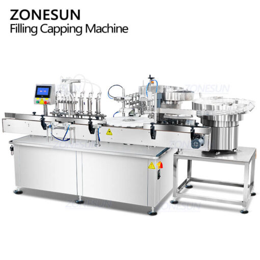Cosmetic Spray Bottles Filling Capping Machine - Image 2