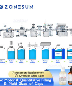 Full Automatic Cosmetic Paste Filling Line