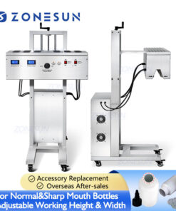 Vertical Aluminum Foil Lid Sealing Machine