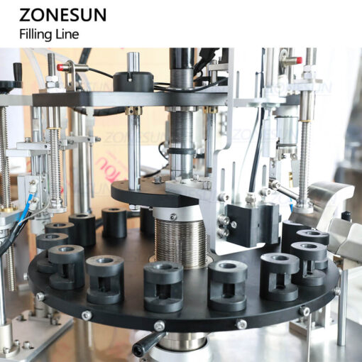 Cosmetic Small Bottle Filling Capping And Labeling Machine - Image 4
