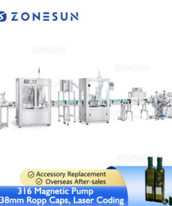 Spirits Wine Pilfer Proof Ropp Filling Line